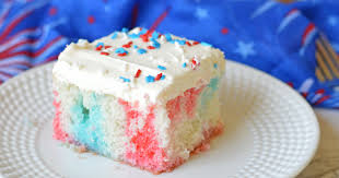 Red, White And Blue Poke Cake Recipe - Fun Money Mom
