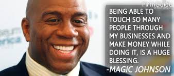 Magic Johnson Quotes About Life. QuotesGram via Relatably.com