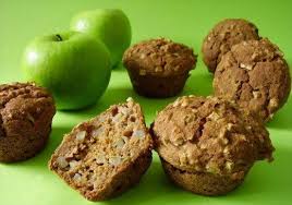 Apple And Oat Bran Muffins - Healthy Breakfast
