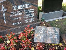Grab von Marion Buhr, de (21.11.1969-25.08.2009), Friedhof ...