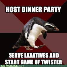 internet-memes-socially-evil-penguin | Zero Context via Relatably.com