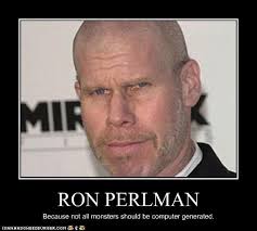 It&#39;s nice to get paid for therapy rather than havi by Ron Perlman ... via Relatably.com