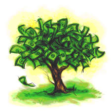 Image result for shake the money tree clipart