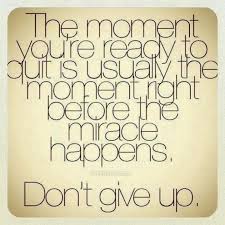 Image result for don't give up