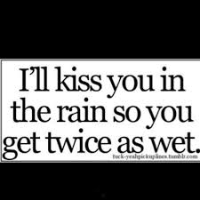 Kiss in the rain | &lt;3 kissing in the rain &lt;3 | Pinterest | Kiss ... via Relatably.com