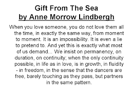 Gift From The Sea Quotes. QuotesGram via Relatably.com