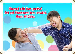 Funny Happy Birthday Quotes For Dad. QuotesGram via Relatably.com