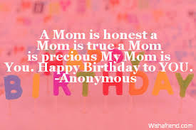 Mom Birthday Quotes via Relatably.com