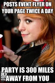 Shameless Party Promoter memes | quickmeme via Relatably.com