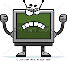 Image result for angry computer
