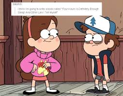 4 hours... not enough... oh my mABEL LOOKS SO MUCH TALLER THAN ... via Relatably.com