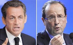 Sarkozy and Hollande &#39;are cousins descended from same 17th century peasant&#39;. French president Nicolas Sarkozy and his socialist election rival Francois ... - sarko_2157977b