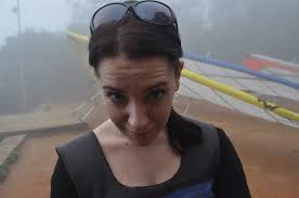 Scared of hang gliding in Rio Brazil. I run off what now? - Chandra-Gets-on-her-Hang-Gliding-Face