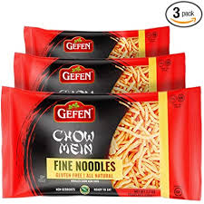 Gefen Gluten Free Chow Mein Fine Noodles, 8oz (3 Pack) Ready To ...
