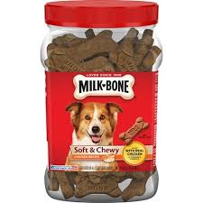 Milk-Bone Soft & Chewy Chicken Recipe Dog Treats Case, 2 ct / 25 ...