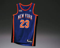 Image of 2024 NBA City Edition New York Knicks Jersey
