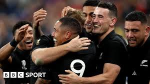 Argentina 6-44 New Zealand: All Blacks cruise into record fifth final