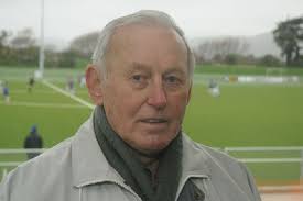 Sporting legend: Bob Blair was at Petone Memorial Park on Saturday to watch his four grandsons play for Petone. - 8839352
