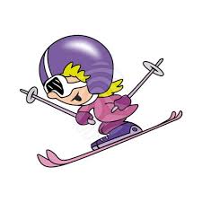 Image result for clipart skiing
