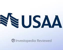 Image of USAA car insurance company logo
