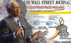 Image result for Najib and WSJ
