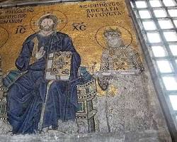 聖索菲亞大教堂 馬賽克壁畫的圖片