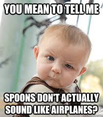 Skeptical Baby | Know Your Meme via Relatably.com