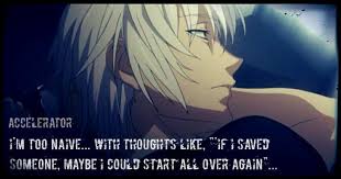 Accelerator, my love! &lt;3 :3 Quote from Vol. 5 of A Certain Magical ... via Relatably.com