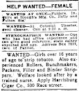 Help Wanted, Female