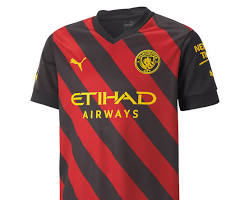 Image of Manchester City 2022/23 season away jersey