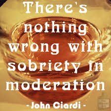 Sobriety In Moderation - John Ciardi Quote - The Whiskey Jug via Relatably.com
