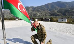 Azerbaijan's flag flies in Karabakh capital - World - DAWN.COM