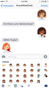 Hairstyle Trends 2016, 2017: Dove Love Your Curls Emojis, Best ... via Relatably.com