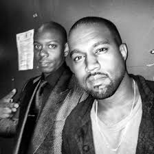 Dave Chappelle &amp; Kanye last night (via Def Jam Twitter) Dave Kanye. Dave Chappelle is in the midst of his 10-night run at Radio City. - dave-chappelle-kanye
