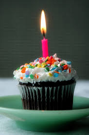Image result for cupcake with candle