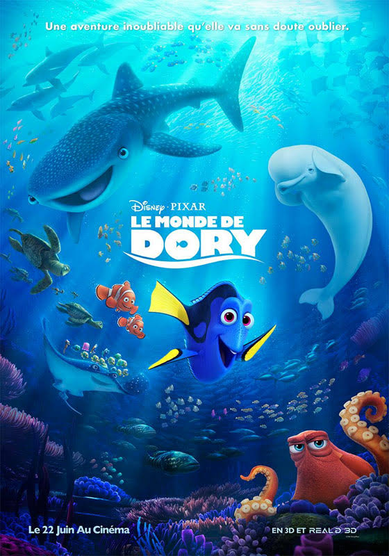 Le Monde de Dory - Pixar ©