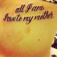 Mother Quotes For Tattoos | Tattoomagz.com › Tattoo Designs / Ink ... via Relatably.com