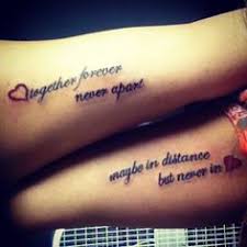 Matching Relationship Tattoos on Pinterest | Matching Quote ... via Relatably.com