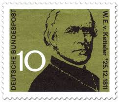 Wilhelm Emmanuel von Ketteler (Bischof, Abgeordneter), Briefmarke 1961 - wilhelm-emmanuel-ketteler-bischof-abgeordneter-gr