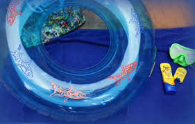 Shark Pool Float Tutorial: Customize with Vinyl - Morena's Corner