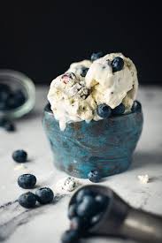 Diabetic-friendly vanilla blueberry ice cream | Photos & Food