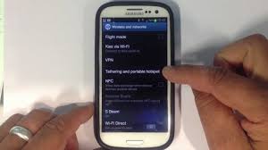 Configuration of samsung galaxy s3 using wifi hotspot with other devices