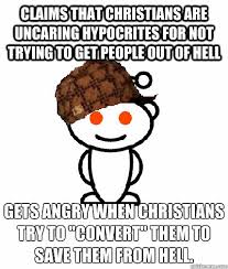 Claims that Christians are uncaring hypocrites for not trying to ... via Relatably.com