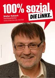Walter Kubach kandidierte für DIE LINKE im Wahlkreis 266 Neckar-Zaber.