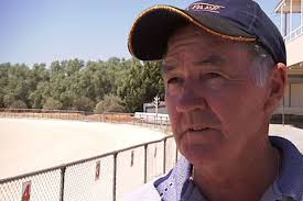 Club president Barry Ewen says up to 20 trainers have built houses around the club so they can walk their horses to the track. - 1007214-3x2-940x627