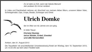Ulrich Domke | Nordkurier Anzeigen