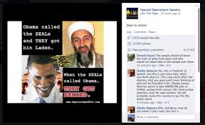 Facebook censors anti-Obama Navy SEALs meme, apologizes: Breitbart ... via Relatably.com