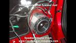 Camaro stock speaker sizes - LS1TECH