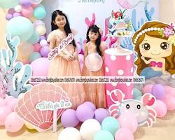 Hình ảnh về Set bóng bay trang trí sinh nhật bé gái chủ đề động vật tại Hà Nội