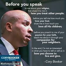 Cory Booker Before You Speak Quotes. QuotesGram via Relatably.com